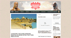 Desktop Screenshot of harekrishnasociety.com